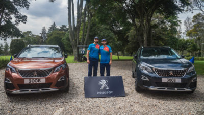 Cabal y Farah, embajadores de Peugeot