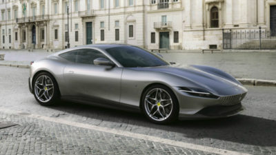 Ferrari Roma no pudo llegar a Ginebra