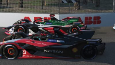 Nissan e.adams, da pelea en carreras virtuales de la Fórmula E