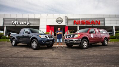 Nissan Frontier regresa a casa tras un viaje de 13 años sin interrupción