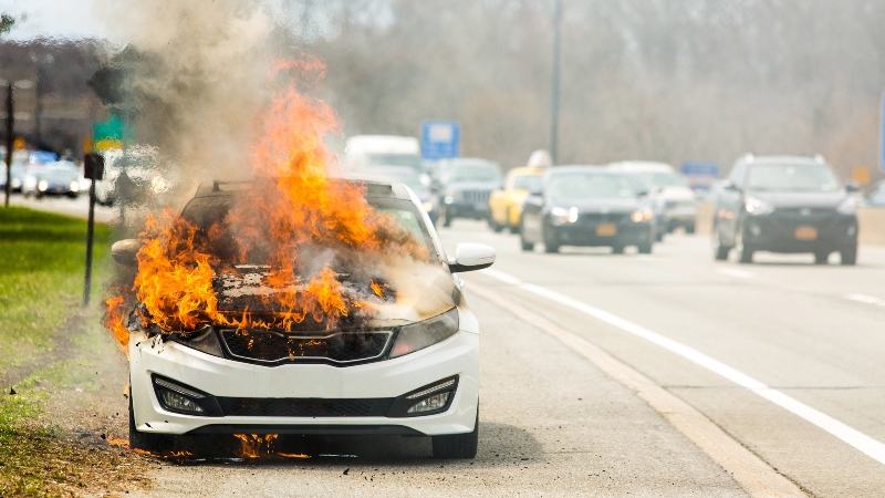 ¿Sabe por qué su vehículo puede incendiarse?