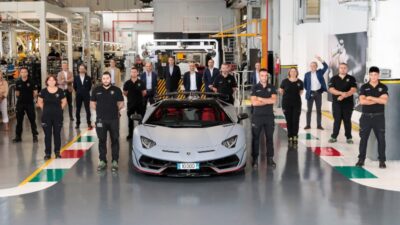 Lamborghini Aventador llega a 10.000 unidades