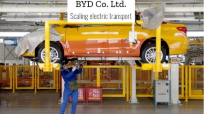 BYD, en Top 100 de empresas más influyentes del mundo