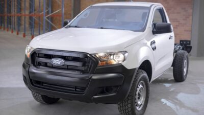 Ford Ranger XL Chasis Diésel 4x4, poderosa pickup