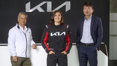 KIA ya cuenta en sus filas con Tatiana Calderón