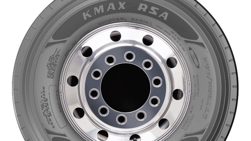 Goodyear lanzó la KMAX RSA,  llanta para tráilers