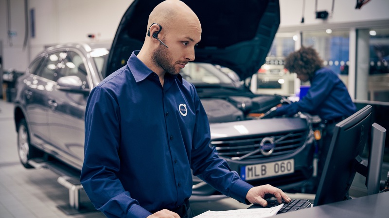 “Garantía de piezas de por vida”, servicio de Volvo