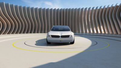 BMW develó el i Vision Dee en el CES 2023