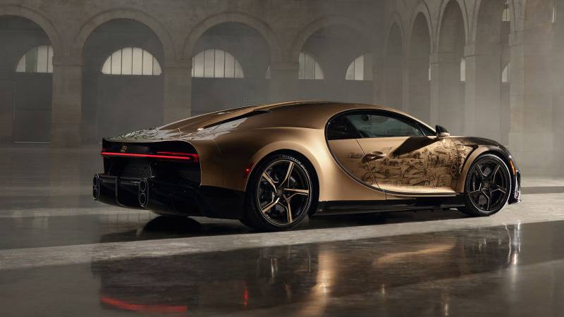 Bugatti Chiron Super Sport "Golden Era": gran obra maestra
