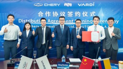 Chery está de vuelta en Colombia