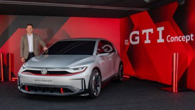 Volkswagen ID. GTI Concept, es develado en el IAA 2023