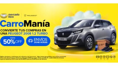 La "Carromanía", espectacular alianza de Peugeot y Mercado Libre