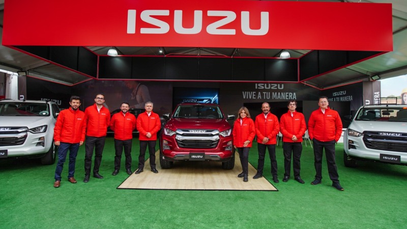 Isuzu se presentó en el Salón del Automóvil