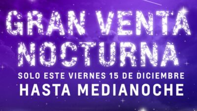 La gran venta nocturna Chevrolet: experiencia para tener carro
