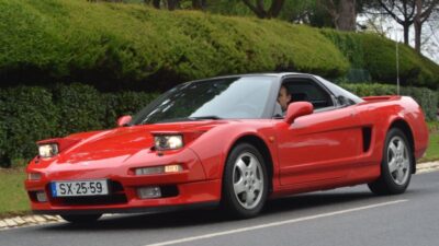 Honda NSX, gran joya de Ayrton Senna, salió a la venta