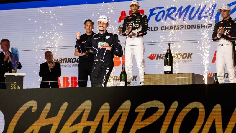 Pascal Wehrlein obtuvo el campeonato de la Fórmula E 2024