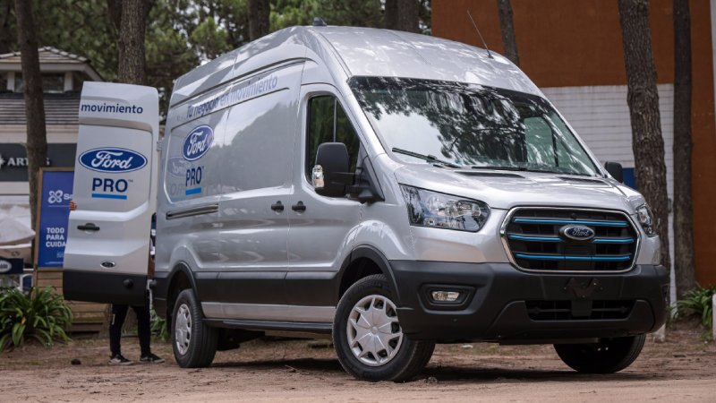 Ford E-Transit: Van eléctrica que ya está en Colombia