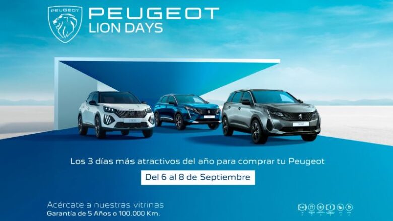 Peugeot Lion Days: oportunidad para tener carro nuevo