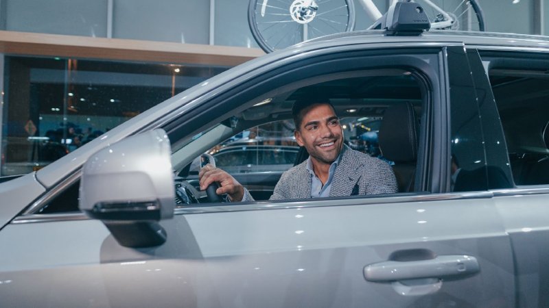 Radamel Falcao García: De nuevo, Embajador de Volvo Colombia