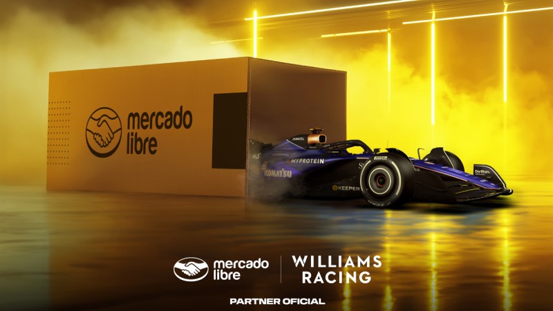 Mercado Libre, nuevo sponsor de Franco Colapinto y Williams