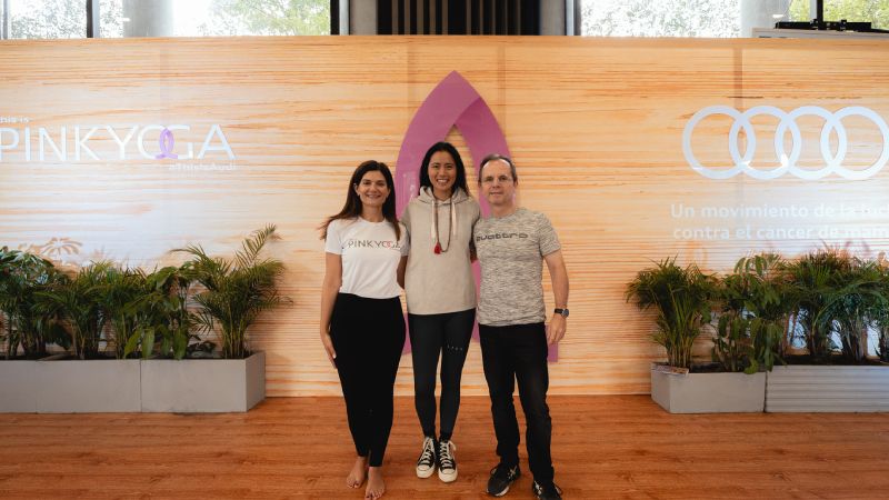 Cáncer de Mama en Colombia: Pink Yoga by Audi, gran iniciativa