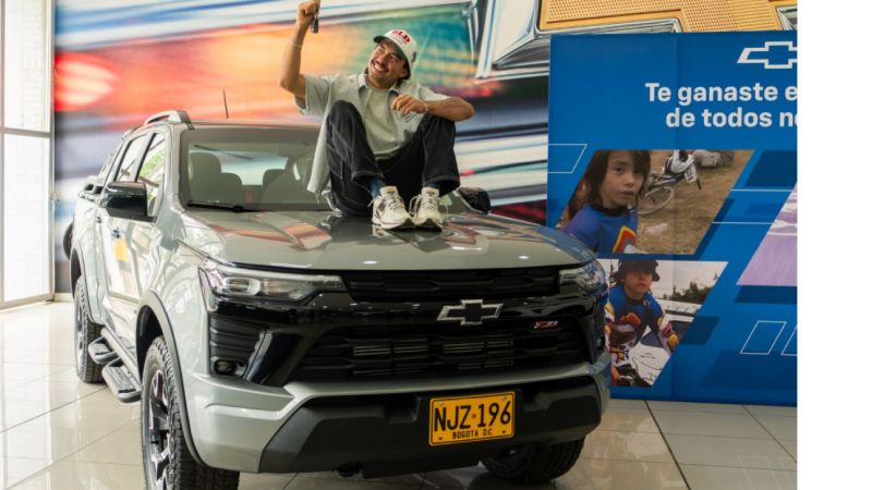 Chevrolet Bolt EUV y Colorado: recompensa para Mateo Carmona