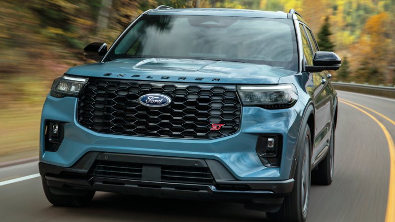 Ford Explorer ST 2025: se develó en el Salón del Automóvil 2024