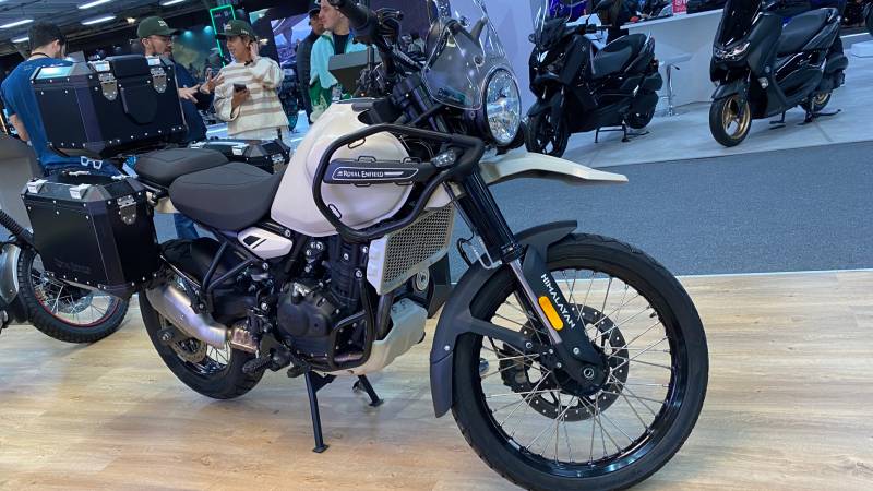 Royal Enfield Himalayan 450: Lo que dejó el Salón del Automóvil 2024