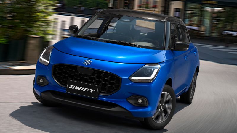 Suzuki Swift Híbrido, desfiló por el Salón del Automóvil 2024