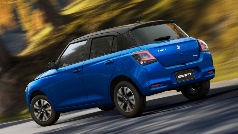 Suzuki Swift Híbrido, desfiló por el Salón del Automóvil 2024