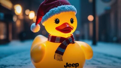 Jeep festeja su Manada Navideña en Bogotá