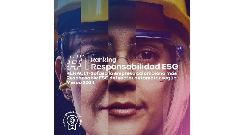 RENAULT-Sofasa, empresa más responsable del sector automotor colombiano