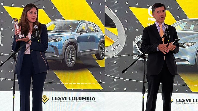 Mazda, líder en costos de reparación en los Premios Vía 2025