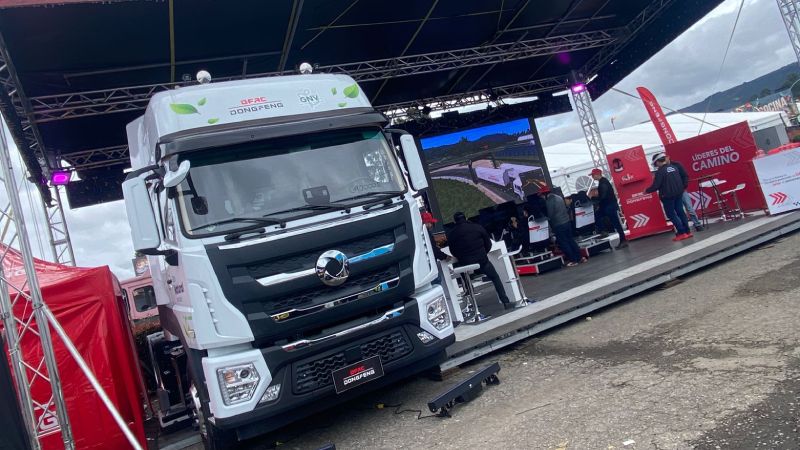 DFAC DONGFENG Capitán H GNV: la estrella del Gran Premio Mobil Delvac 2025