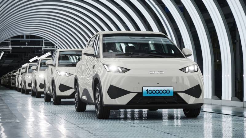 BYD Seagull alcanza 1 millón de ventas