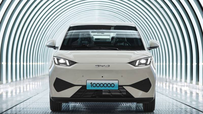 BYD Seagull alcanza 1 millón de ventas