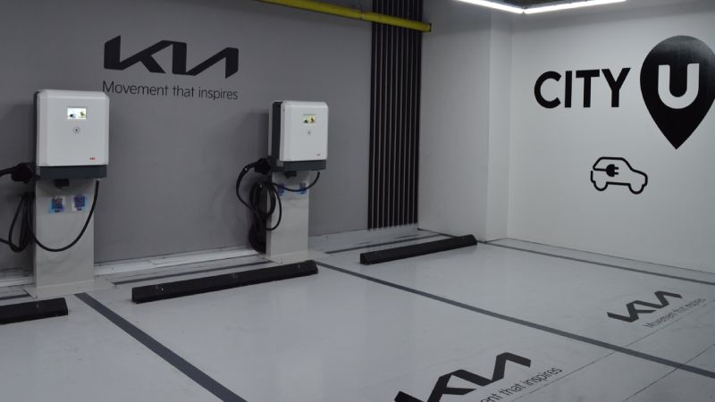 Kia y Dielco: Nuevos puntos de carga para vehículos eléctricos en City U