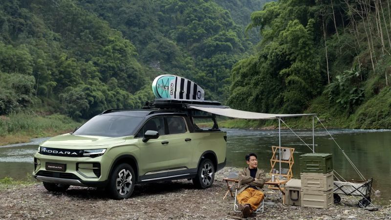 Geely Riddara RD6: la primera pick-up 100% eléctrica del Grupo, llega a Colombia