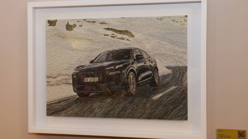 Audi y Harold Rubio: el arte en plastilina que transforma al Audi Q6 e-tron en una obra maestra