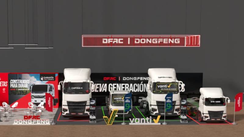 DFAC Dongfeng y su tercera participación consecutiva en Colfecar 2025