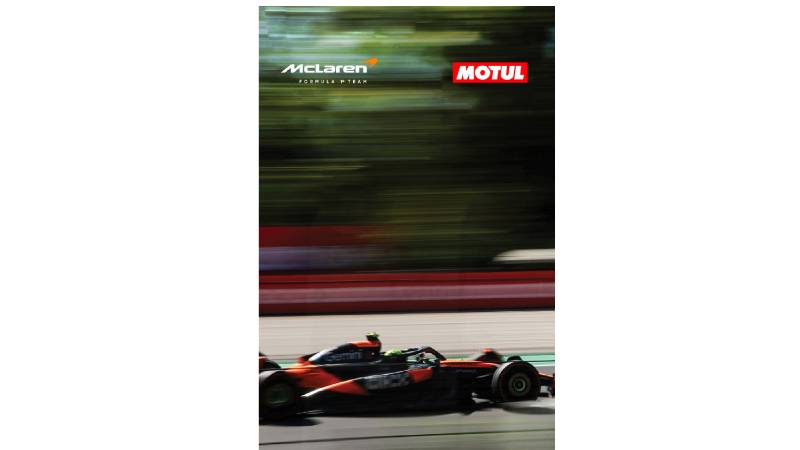 McLaren Racing anuncia a Motul como su Proveedor Oficial de lubricantes en 2026