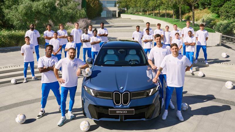 BMW y Real Madrid: presentación de su nueva era eléctrica