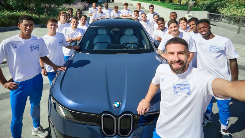 BMW y Real Madrid: presentación de su nueva era eléctrica