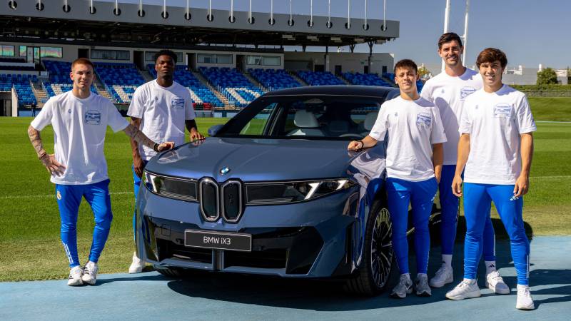 BMW y Real Madrid: presentación de su nueva era eléctrica