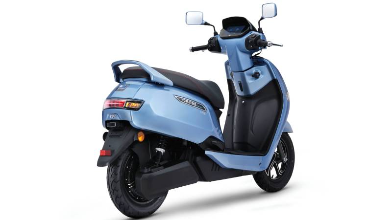 TVS iQube Electric debutó en Expo 2 Ruedas Bogotá 2025