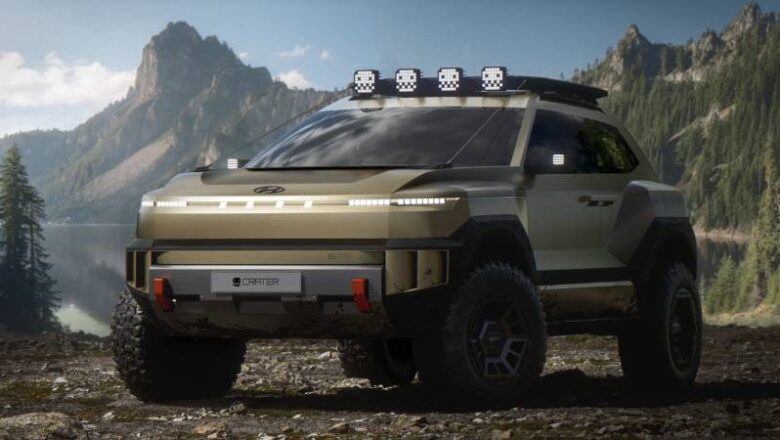 Hyundai CRATER Concept: el nuevo SUV todoterreno futurista que redefine el diseño XRT