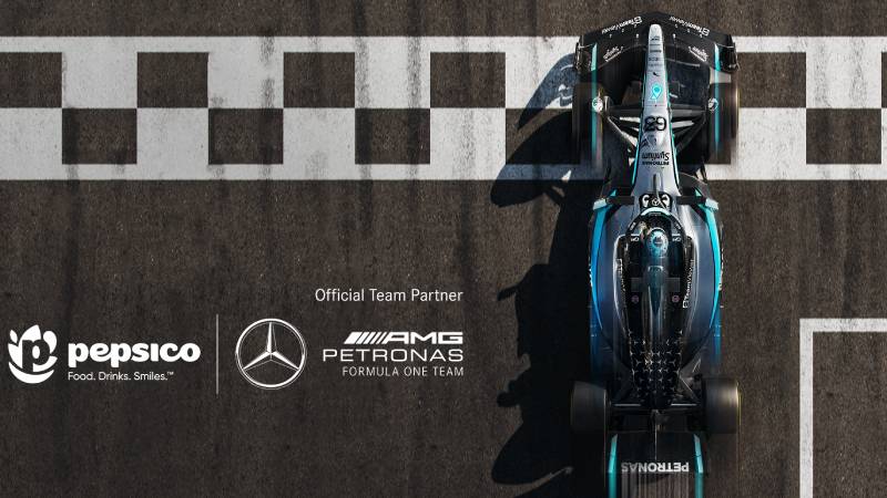 PepsiCo y Mercedes-AMG PETRONAS F1 sellan una alianza histórica