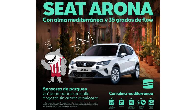 SEAT lanza en Colombia su campaña “Con alma mediterránea” inspirada en Barcelona