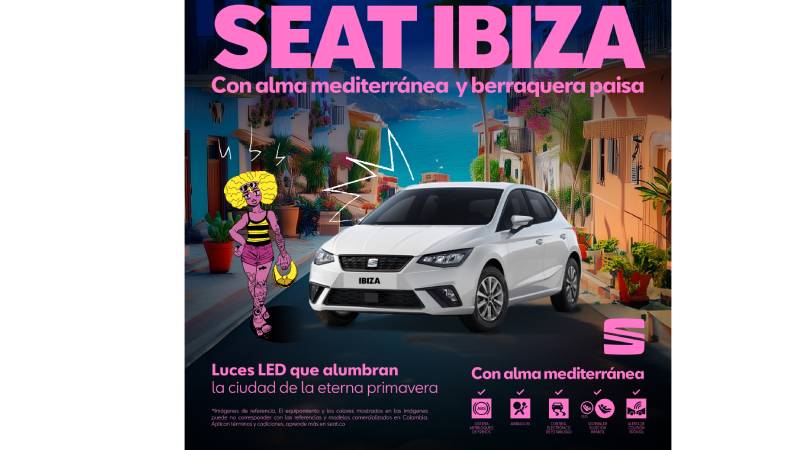 SEAT lanza en Colombia su campaña “Con alma mediterránea” inspirada en Barcelona