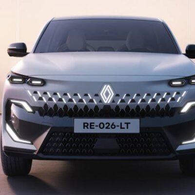 Renault Filante: piedra híbrida angular de la firma del rombo